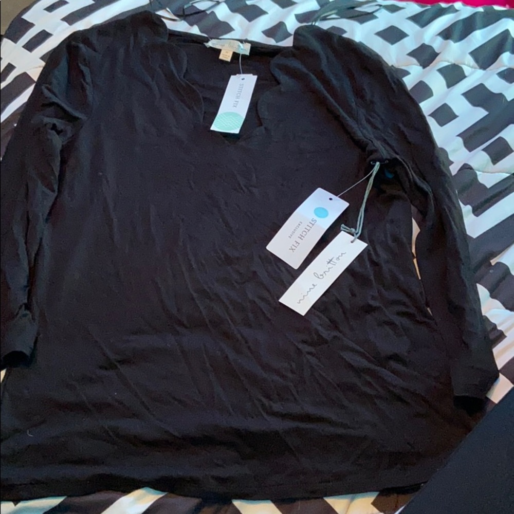 Black shirt